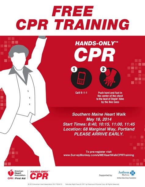 Learn How to Do Hands-Only CPR to the Beat of Stayin' Alive | Catching ...