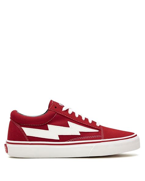 Vans Revenge X Storm Sneakers In Red For Men Lyst