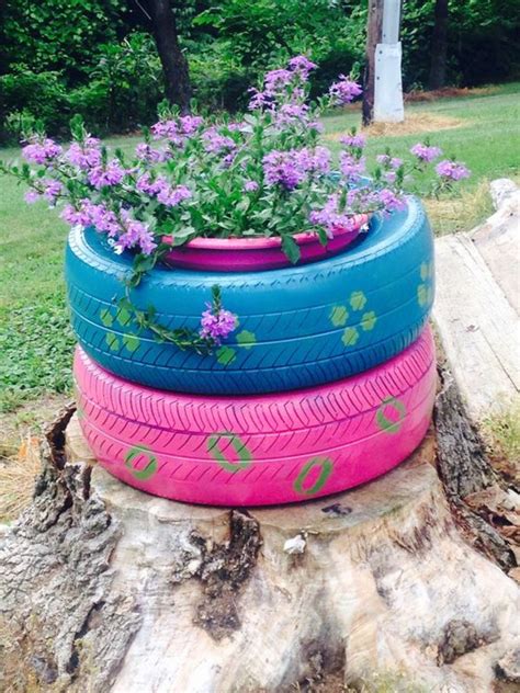 Adorable Diy Tire Planter Ideas That Will Make Your Garden The