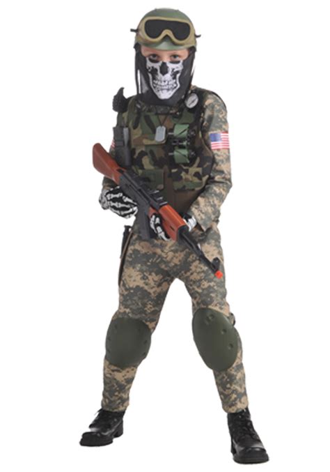 Camo Trooper Costume Halloween Costumes