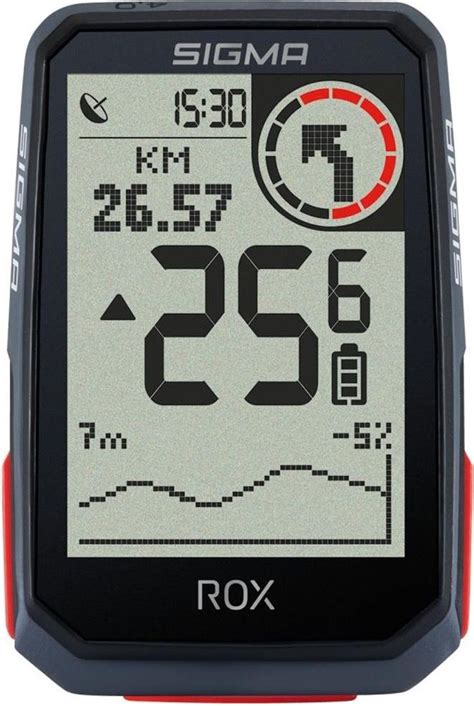 Bezprzewodowy Licznik Rowerowy Sigma Sport Rox Gps Zestaw