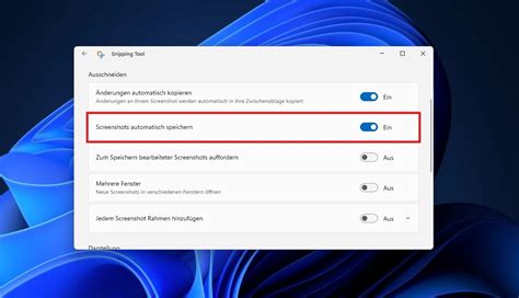 Neue Funktion Im Snipping Tool Automatisches Speichern Von Screenshots