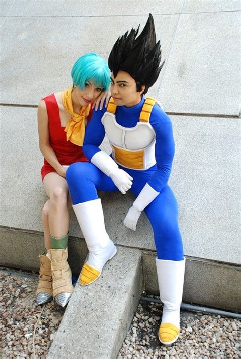 Bulma And Vegeta Awesome Cosplay Pinterest Cosplay Dragon Ball And Costumes