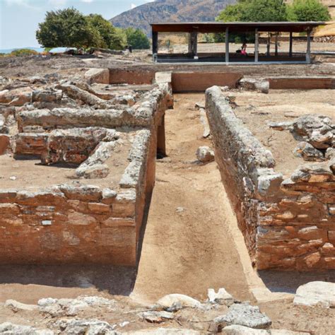 El Descubrimiento De Los Restos De La Ciudad Minoica De Cnosos En Creta