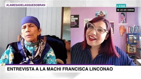 Machi Francisca Linconao Estoy Disponible Para Representar A Mi