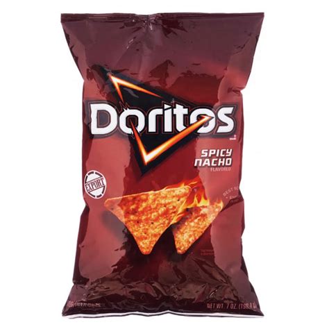 Doritos Spicy Nacho Tortilla Chips Case