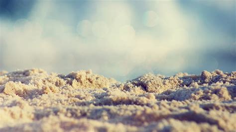 Sand Sea Macro Beach Hd Wallpaper Wallpaperbetter