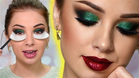 10 Christmas Makeup Tutorials That Are So Glamorous