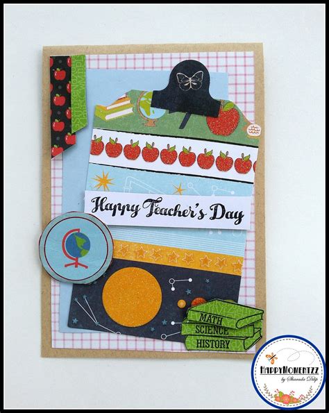 HappyMomentzz crafting by Sharada Dilip: Teachers day cards