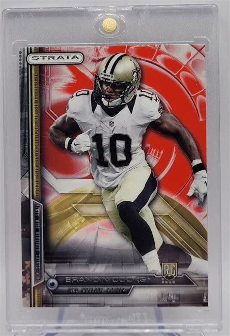 2014 Topps Strata Brandin Cooks 1 1 One Of One RC Rookie Card EBay