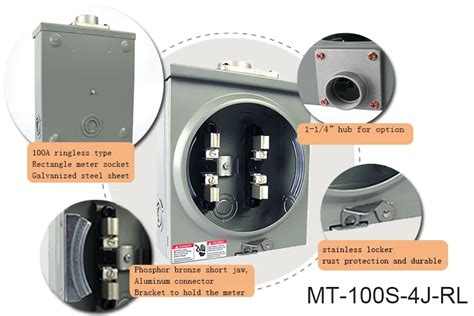 Zhejiang Meto Socket Type Superior Square Single Phase Meter Base Buy