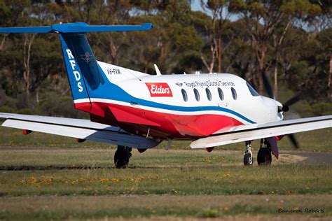 Royal Flying Doctors Service Pilatus PC 12 VH FXW Cameron Roberts