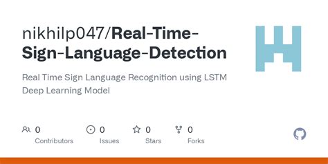 Real Time Sign Language Detection Real Time Sign Language Detection