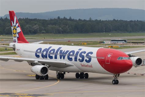 Airbus A X Edelweiss Air Hb Jme Pilatus Zrh Lszh Flickr