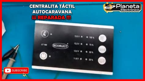 Centralita T Ctil De Autocaravana Reparada Youtube