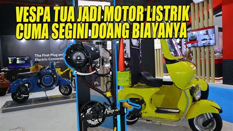 Motor Tua Juga Bisa Jadi Motor Listrik Cuma Segini Aja Biayanya Sama