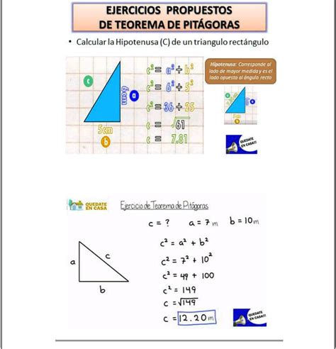 Solved Ayúdenme A Calcular La Hipotenusa C Por Favor Ejercicios