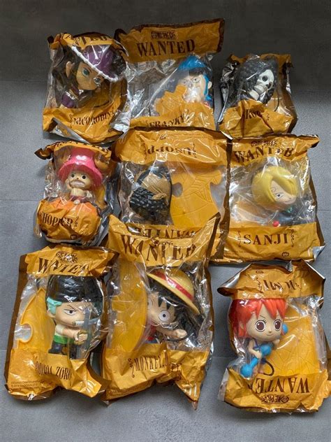 One Piece McDonalds Full Set Hobbies Toys Toys Games On Carousell