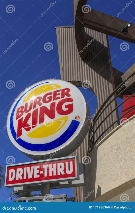 Logo De La Cadena De Comida R Pida Burger King Imagen De Archivo