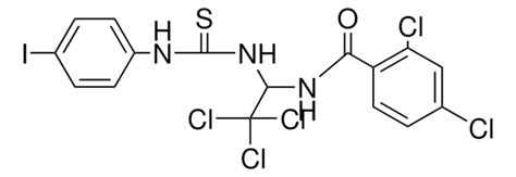 2 4 DICHLORO N 2 2 2 TRICHLORO 1 3 4 I PHENYL THIOUREIDO ETHYL