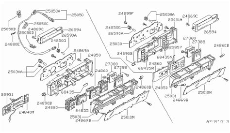 24850-W2560 Genuine Nissan #24850W2560 Speedometer Assembly