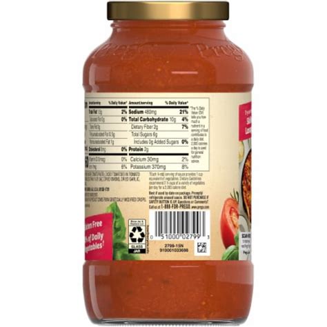 Prego Marinara Sauce Oz Pick N Save