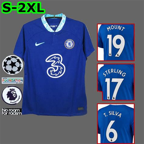 Chelsea Casa Jersey AAA Quality Fans Versão 2022 2023 Camisas