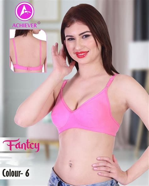 Achiever Cotton Fantcy Plain Bra For Daily Wear At Rs 75 Piece In