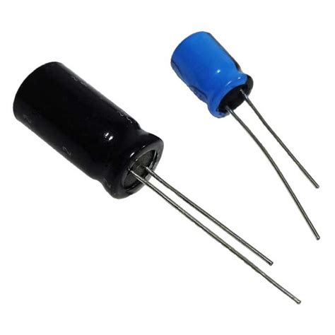 Condensador electrolítico de 1 microfaradio 25V