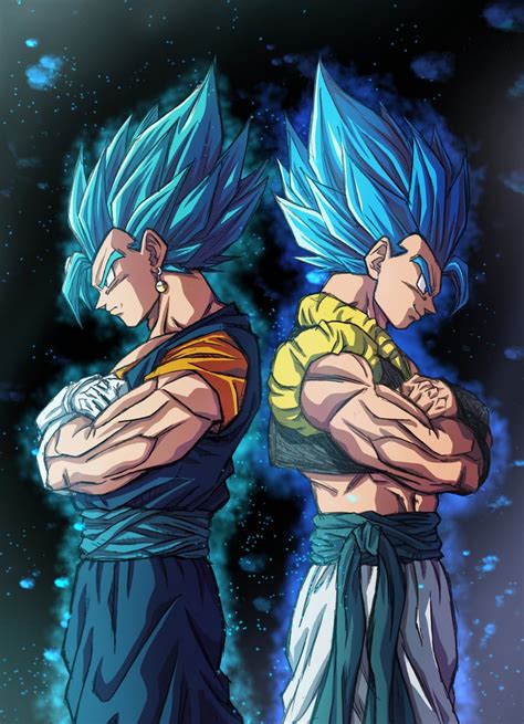 Gogeta And Vegetto Dragon Ball And 2 More Drawn By Mocky Art Danbooru