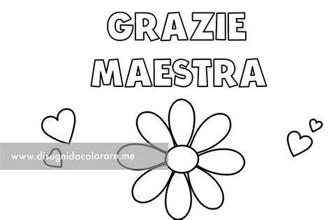 Grazie Maestra Da Colorare Biglietti Da Stampare The Best Porn Website