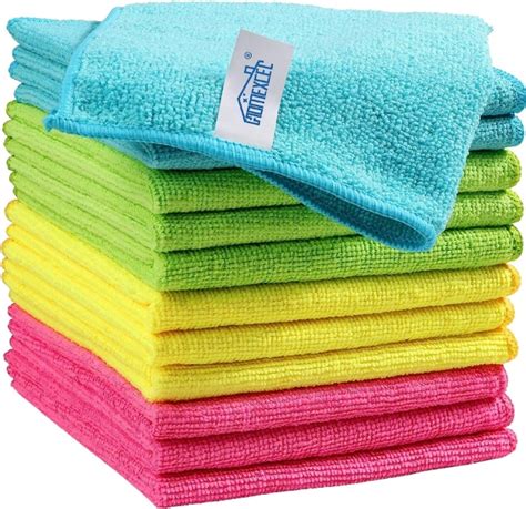 Homexcel Microfiber Cleaning Cloth 6 12 Pack With Over 14k Reviews