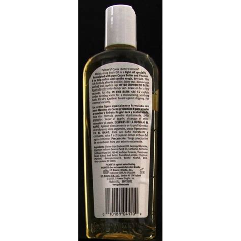 Palmer S Cocoa Butter Formula Moisturizing Body Oil Huile Hydratante