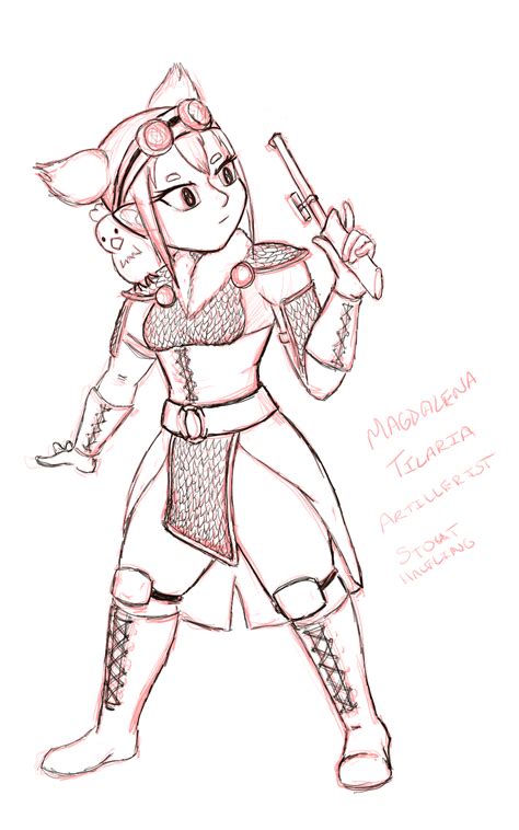 Character Sketch Artificer Magdalena By Alturiigo On Deviantart