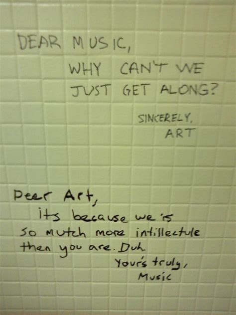 Bathroom Graffiti Quotes Quotesgram