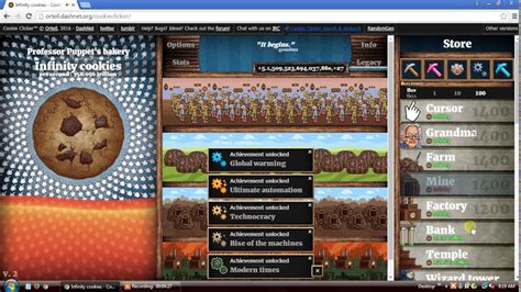 Cookie Clicker Unlimited Cookie Glitch 2016 Working Youtube