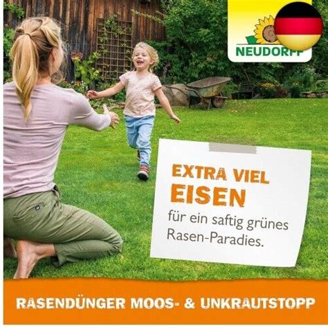 Neudorff RasenDünger Moos UnkrautStopp 10 Kg für 200m² or eBay