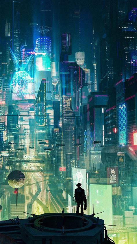 200 Cyberpunk City Wallpapers