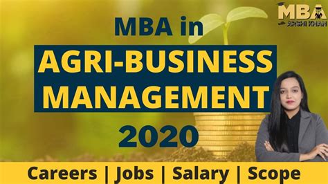 Mba In Agri Business Management Top Colleges Job Prospects Scope