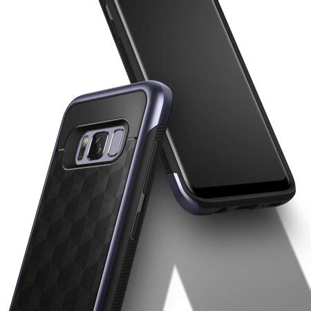 Caseology Parallax Series Samsung Galaxy S8 Plus Case Orchid Grey