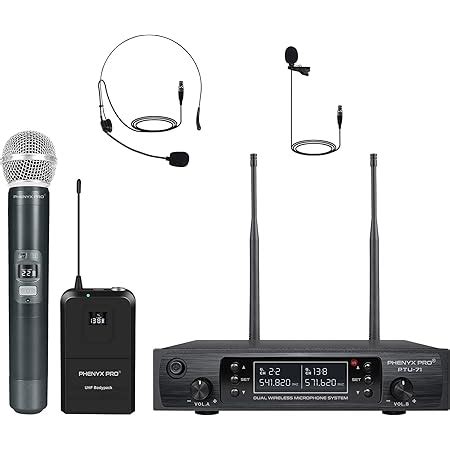 Musical Instruments Phenyx Pro PTU 7000 Quad Channel Wireless