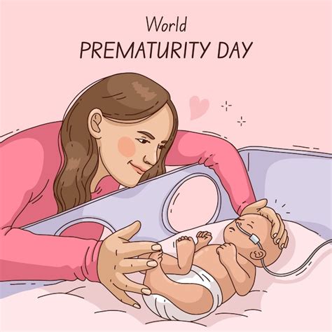 Free Vector Hand Drawn World Prematurity Day Illustration