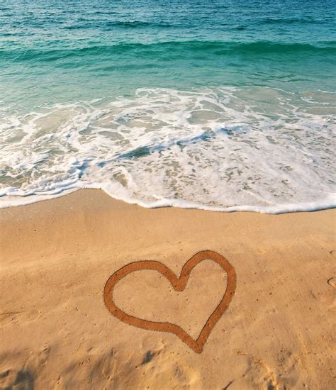 Heart In Sand Free Stock Photo Public Domain Pictures