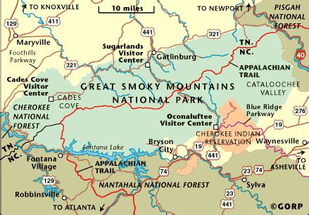 THE GREAT SMOKY MOUNTAINS