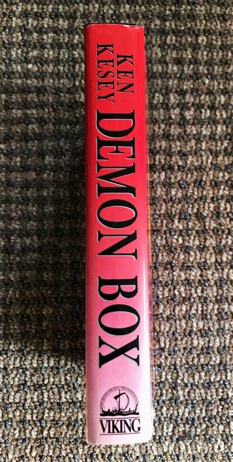 Demon Box By Ken Kesey 1986 Hardcover First Edition Signed