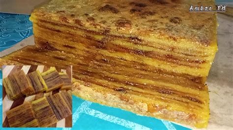 Resep Lapis Legit Asli Lampung Kue Khas Lampung Youtube