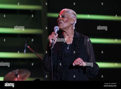 American Legendary Singer Dionne Warwick Performs At The Java Jazz