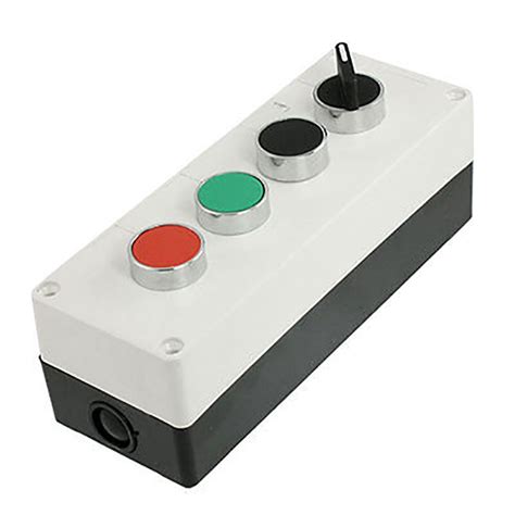 Push Button Start Stop Station Remote Starter Control Green Red Switch