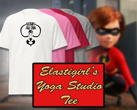 Incredibles Elastigirl Yoga Studio Shirt Etsy