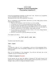 Lab1 Description Pdf CSCI UA 0201 Computer Systems Organization